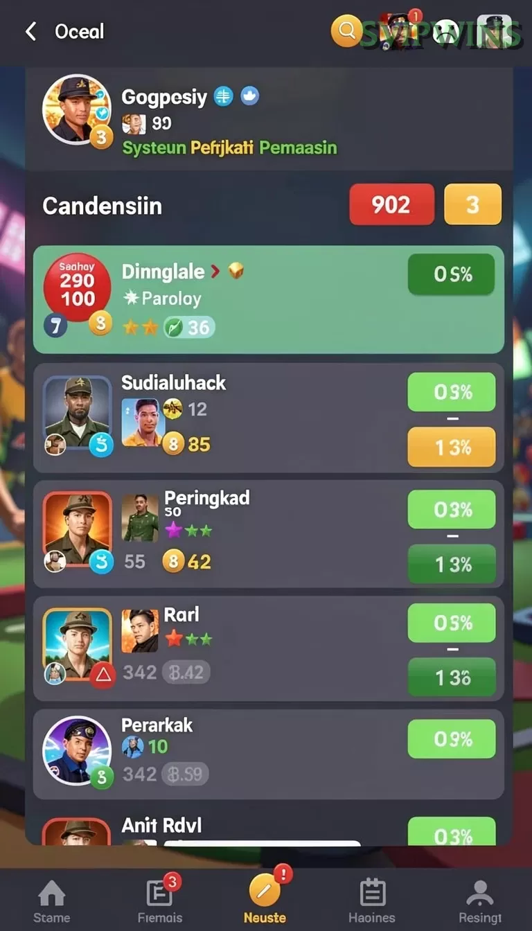 Cuplikan layar IDRKING — halaman utama