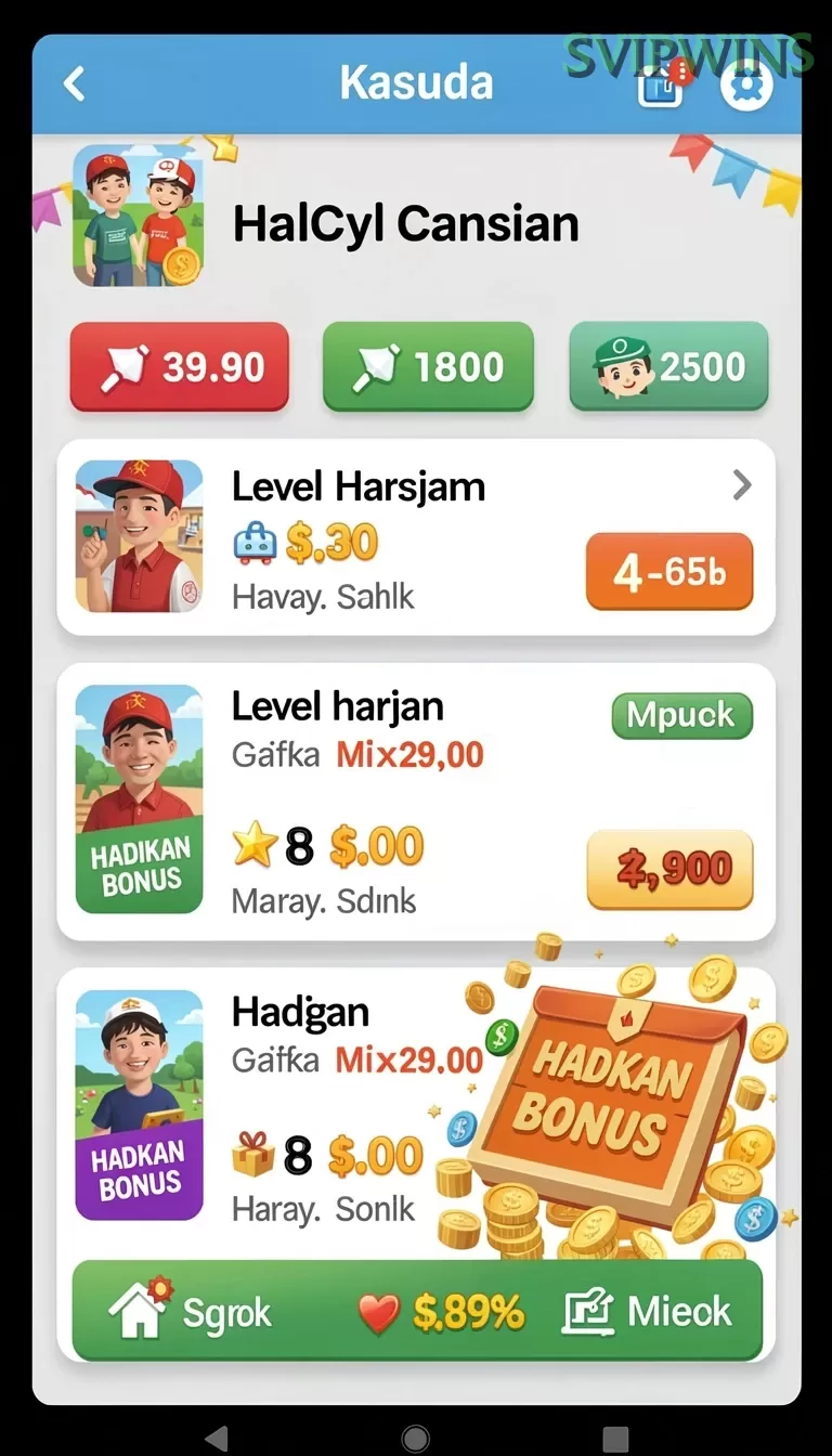 Cuplikan layar IDRKING — pengaturan akun