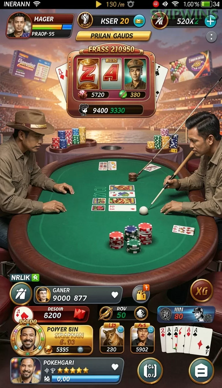 Cuplikan layar RPVIP4 — menu navigasi